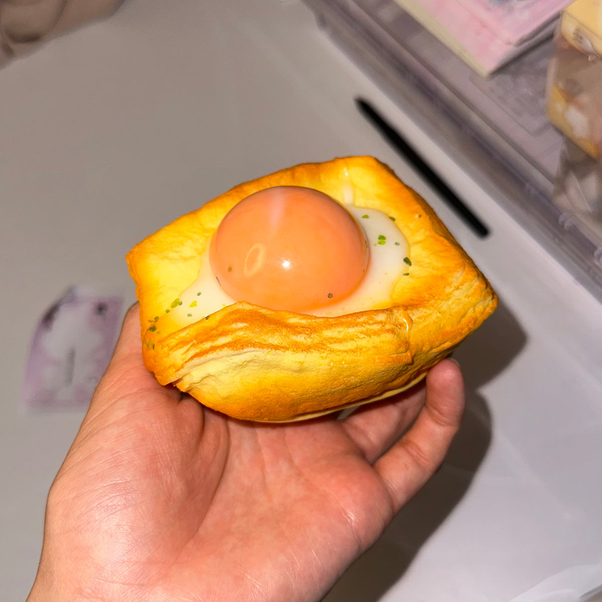🍳𐙚⋆°.⋆Moozy Egg Toast Squishy