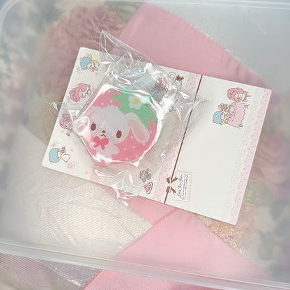 {Homemade Chestnut}Sugar Bunnies Strawberry 🍓 Clip