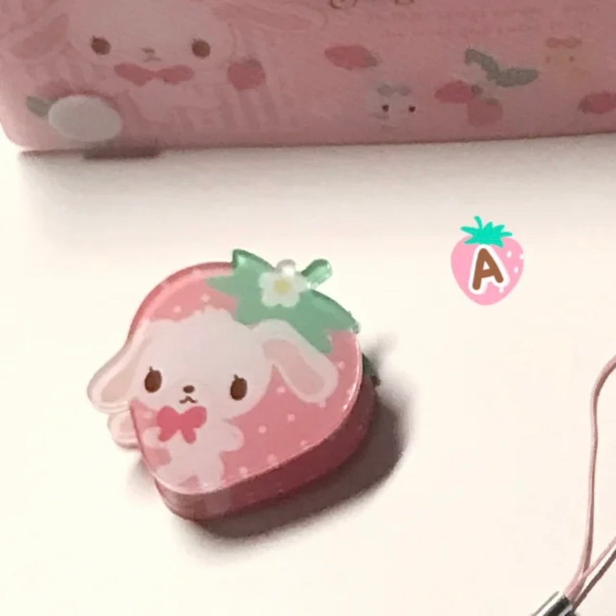 {Homemade Chestnut}Sugar Bunnies Strawberry 🍓 Clip