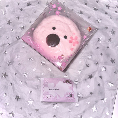 ꒰   ᐡ ´ ꒳ ` ᐡ ꒱🌸🥞༉‧₊˚Dudo Sakura Pancake Squishy