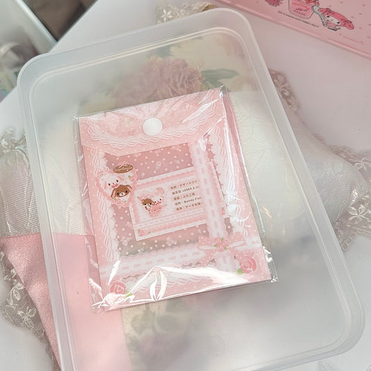 {Homemade Chestnut} Sugarbunnies envelope