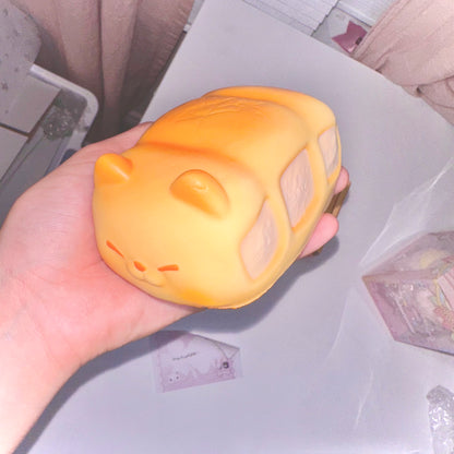 ₍^. .^₎Ⳋ🍞 𝄞⋆ ݁♪ . Zoe Squishy Cat Loaf Bus