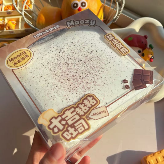 ⋆⑅˚🧺₊ THE JUMBO sticky toast squishy