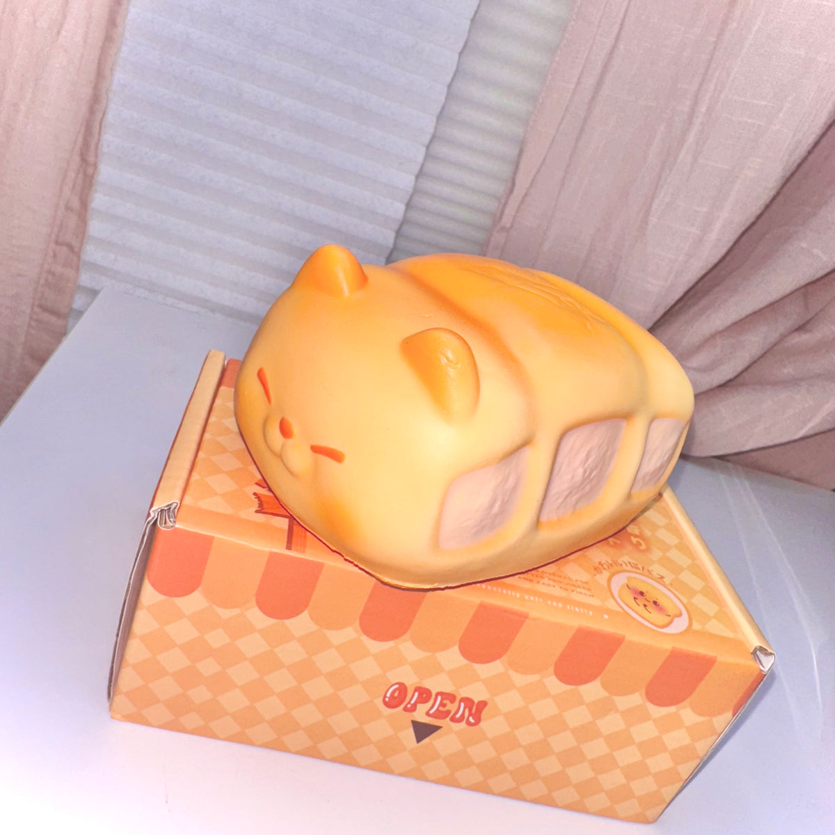 ₍^. .^₎Ⳋ🍞 𝄞⋆ ݁♪ . Zoe Squishy Cat Loaf Bus