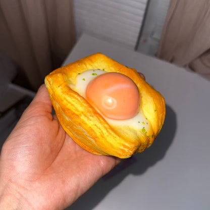 🍳𐙚⋆°.⋆Moozy Egg Toast Squishy